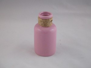 Kleine roze fles