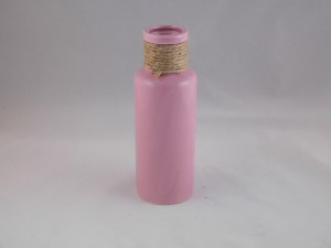 Lange roze fles